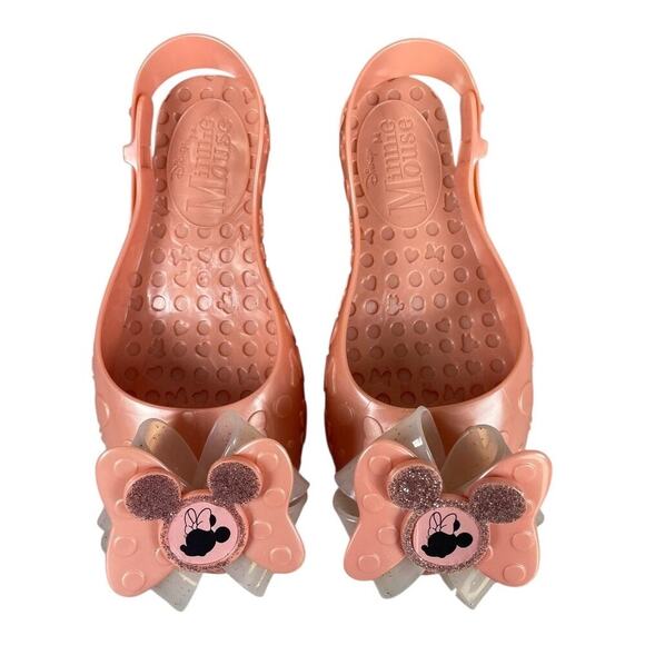 Disney Little Girls Minnie Mouse Pink Plastic Dress Up Pretend Play Heels - Picture 10 of 10
